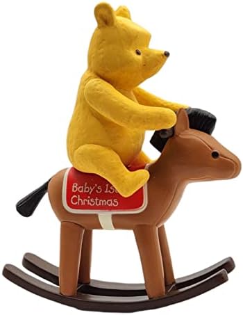 Първото е пластмасова Коледна украса Hallmark Baby - Winnie The Pooh Collection 2013