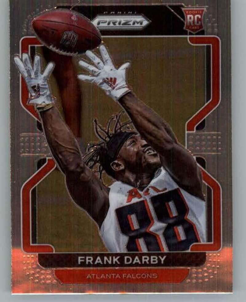 2021 Панини Prizm 406 Франк Дарби, начинаещ Атланта Фэлконс, Футболен Търговска картичка NFL