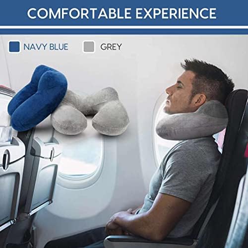 Надуваема възглавница за пътуване HITSZS за въздухоплавателното средство, Надуваема възглавница за шията, за пътуване