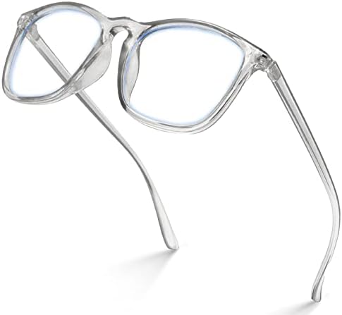 VISOONE Модерни Очила с Блокиране на Синя Светлина Квадрат със Защита от Компютърни Отблясъци за игра на Жените и Мъжете