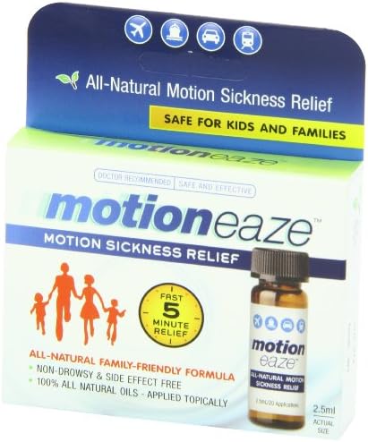 MotionEaze Sickness Relief, Натурална Течност за локално приложение, 2,5 мл
