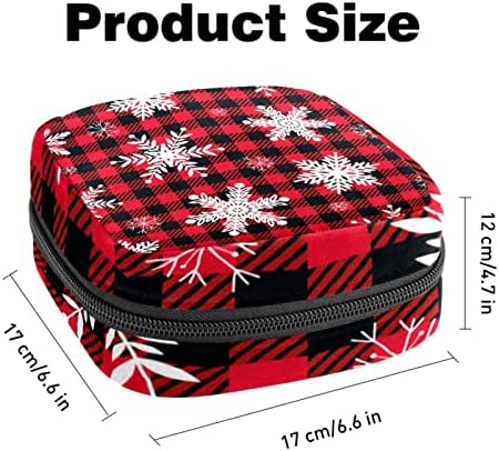 Чанта за съхранение на Хигиенни Кърпички С Коледните Модел във Формата на Снежинки, Женствена Чанта За съхранение