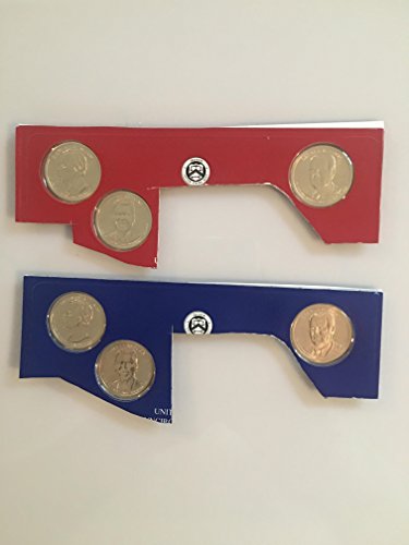 Различни Марки на Монетния двор на Президентските Долара Филаделфия И Денвър Отчеканенные Скъпоценни