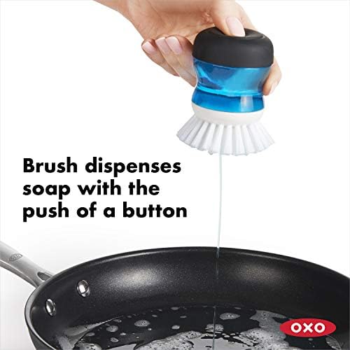 ОХО Good Grips, Определени за дозиране сапун за миене на съдове - 2 бр. Комплект за съхранение на четки за ръце Good Grips,