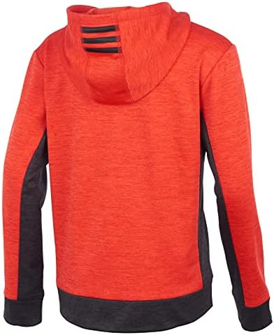 Hoody-пуловер адидас за момчета с Меланжевыми цветни блокчета