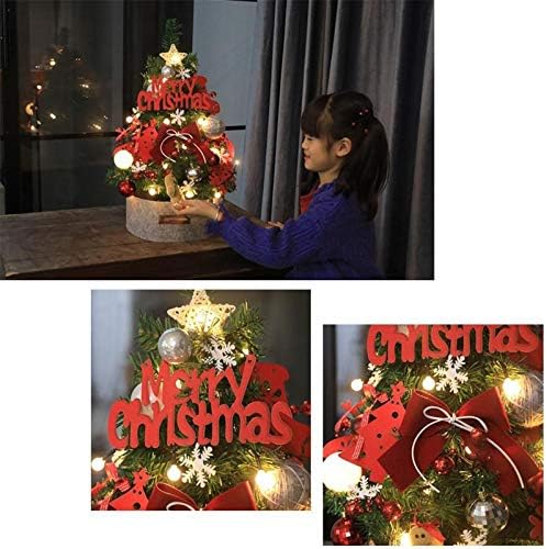 Мини Коледно Дърво SHUISHU, Домашна Коледна Зелен Бор, Декорация на Търговски Център, Настолно украшение За Пазаруване,