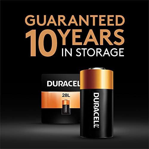 Литиева батерия Duracell 28L 6V, 1 Брой в опаковка, Литиева батерия с висока мощност 28L 6 Волта, устойчива