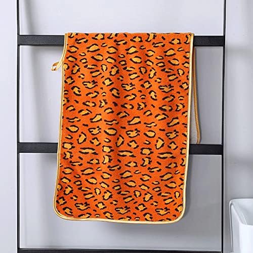 ZHAOLEI Складное Кърпи за баня с Леопардовым принтом за Възрастни, Кухненски Кърпи за миене на съдове, бързо съхнещи кърпи