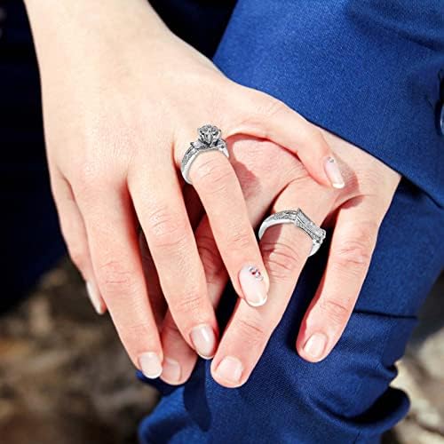 2023 Нов пръстен -kle, Творческа пръстен с диамант, нови дрехи, Дамски Роза, Луксозно диамантен пръстен на Св. Валентин,