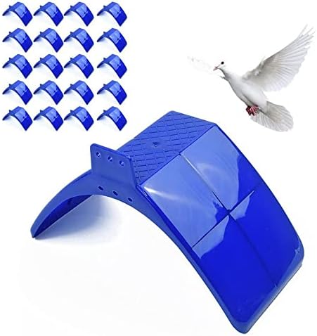 BYBYCD Поставка за птици Рамка за Птичи Насестов Пластмасова Платформа За жилища на Dove (30шт)