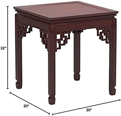 Мебели в колониален стил, палисандър, квадратен плот от епохата на Мин - розово дърво
