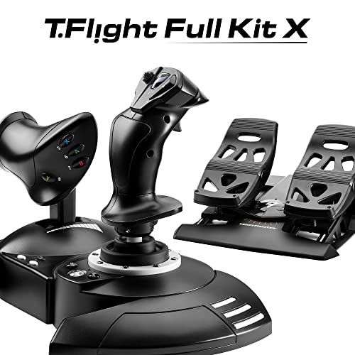 THRUSTMASTER T. Flight Пълен Комплект X - Джойстик, педала на газта и волана дестинации за Xbox X Series|S/Xbox One /PC