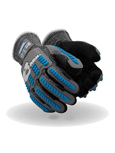 Ръкавици за термоудара MAGID T-REX Christmas Series–Ниво на намаляване на A5-10/XL (1 PR) черно