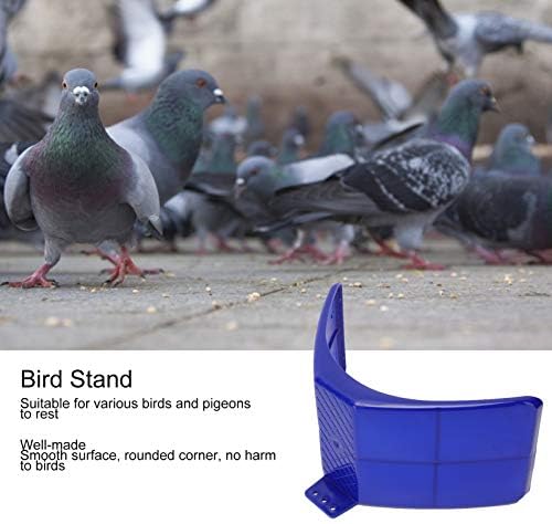 Yosoo 20pcs Титуляр За Багажник за Почивка на Птици, Пластмасови Поставки За Гълъби Рамка, за да проверите За Отглеждане на Птици
