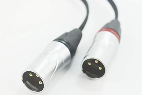 Youkamoo 4-Пинов XLR за избягване на двойното 3-контактен конектор XLR Посеребренный Аудио Кабел-Адаптер за