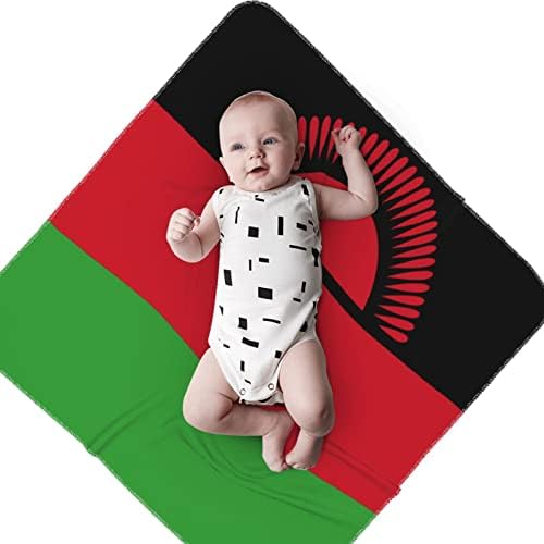 Флаг Малави Детско Одеало, Като Одеало за Бебета, Калъф за Свободни Новородени, Обвивка на Детска Количка