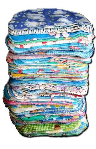 Пера Бебешки Кърпички от бамбук за Еднократна употреба /Кърпа за Измиване /Салфетка-Бърбън за филтър Памперси - Комплект от