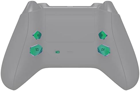Хамелеон Зелено, Лилаво Подмяна Обновен Дизайн K1 K2 K3 K4 Бутон за Връщане на Гребла и Превключвател за контролера на Xbox