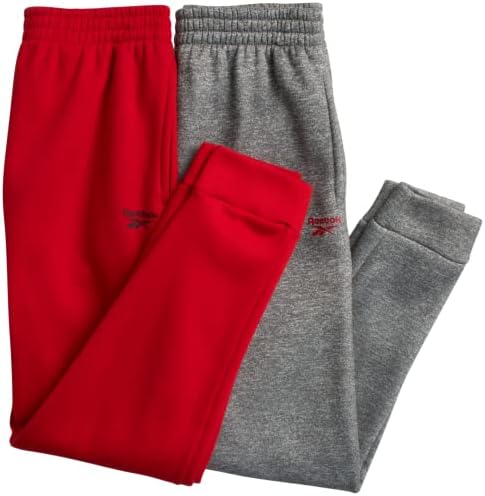 Спортни панталони Reebok, за активни бегачи, за момчета - от 2 опаковки флисовых спортни панталони (Размер: 8-20)