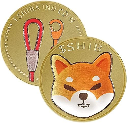 Възпоменателна Монета Криптовалюта Монета Shiba-Ин От Чисто Злато Физическа Монета Shiba-Ин Защитно Колекция Подарък Айде са