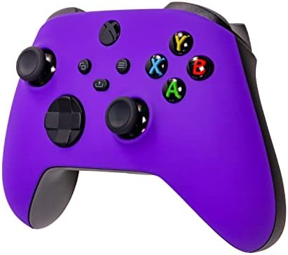 Потребителски контролер Soft Touch за Xbox One Series X S - Меко докосване, допълнително сцепление, светло лилав