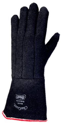 SHOWA 8814 Изолирани Нетъкан Топлоустойчиви ръкавици с общо предназначение, дължина 14 см, Големи (опаковка от 12 чифта)