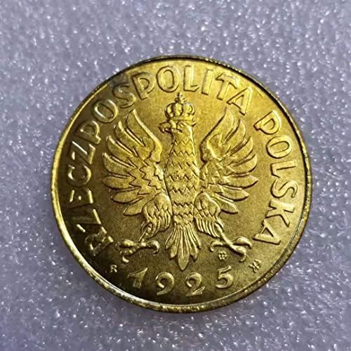 QINGFENG Антикварное Занаят, Полски Сребърен долар през 1925 г. 1367