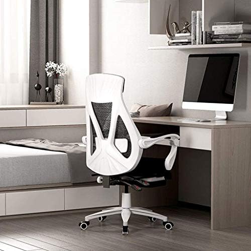 Вместительное Ергономичен Компютърно Сетчатое стол YEBDD с възможност за сгъване на облегалката, Въртящ се Офис маса