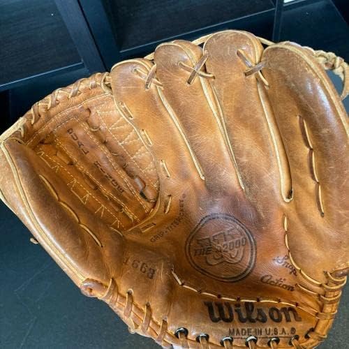 Използвана Бейзболна Ръкавица Дики Ноулза 1981 година на Издаване Philadelphia Phillies PSA DNA COA - MLB Използвани