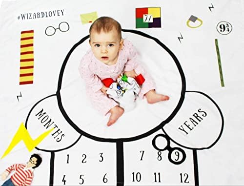 Играчка-етикет Baby Jack & Co отгледа 10х10 Вълшебната сладък Бухал-Етикет за малки Вещици - Цветовете на дома