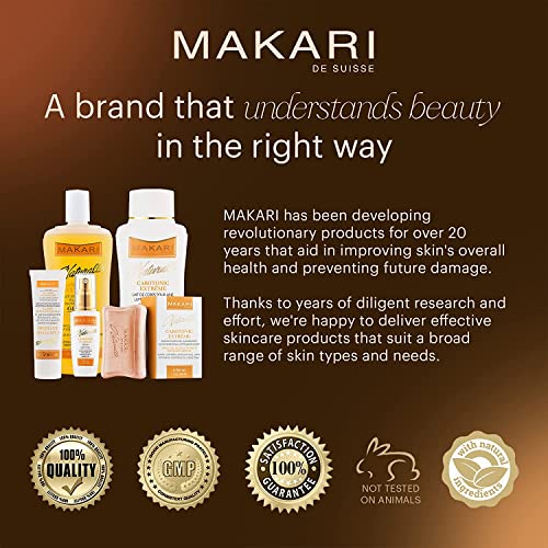 Сапун Makari Naturalle Carotonic Extreme Toning Soap (7 унции) | Сапун за избелване на кожата и борба с масленост