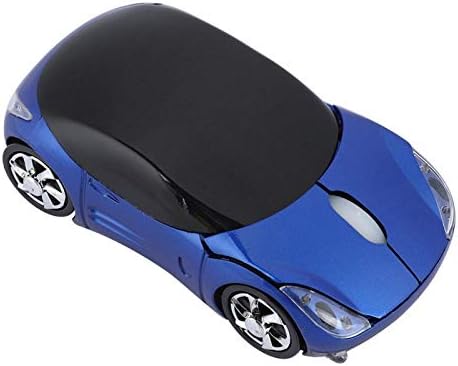 Безжична Мишка ASHATA, Мишка във формата на спортна кола 2,4 G, Оптична Мишка с Bluetooth USB-приемник, Преносима Симпатична