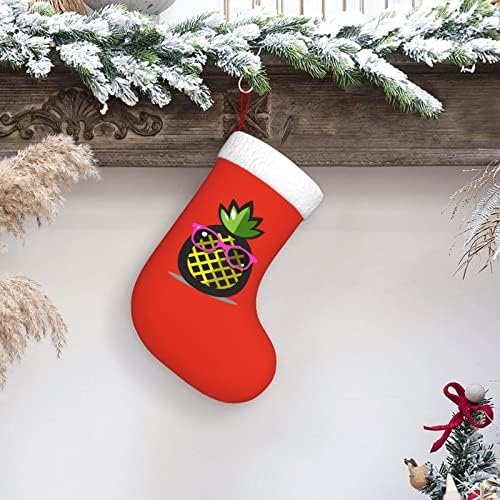 Сок От Жълт Коледен Отглеждане Празнична Украса Камина Окачен На Стелката 18 См Чорапи