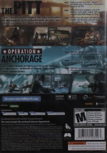 Набор от допълнения към играта Fallout 3: The Pitt и Operation Anchorage - PC