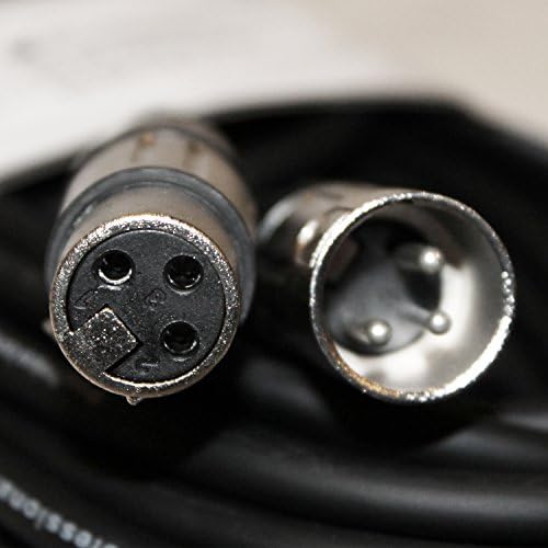 Микрофон на кабел от серия ChromaCast Pro, 10 Фута, Черен, XLR /XLR-завършва