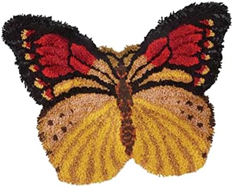 Colaxi Определени Килими с Капаче и плетене на една Кука във формата На Пеперуда, Производство на Килими за Възрастни,