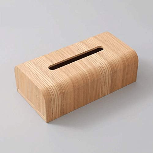 Кутия за Салфетки От Естествен Бамбук, Калъф за Салфетки За Лице, за многократна употреба Дървен Държач за
