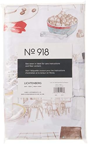 № 918, Определени за кухненските Завеси Brew Coffee Shop с Прозрачна джоб на Пръта и Нива, 54 x 36, Бял