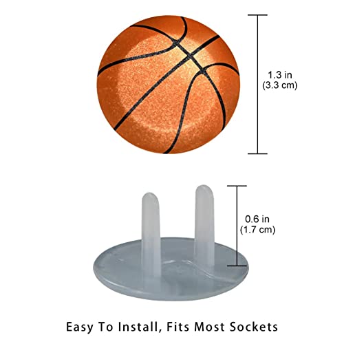 24 Опаковки на Защитени от деца Електрически Защитни Капачки За защита от деца Капачки За контакти с Баскетбольным