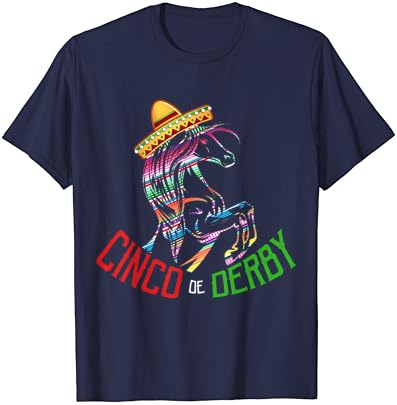 Тениска Cinco De Дерби, Майо Сомбреро, Тениска за партита на конни надбягвания в Кентъки