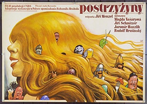 Кратки пътища (1981) Оригинално полски плакат (27x39) Много фино изкуство ВЕСЛАВА ВАЛУСКИ Филм на режисьора