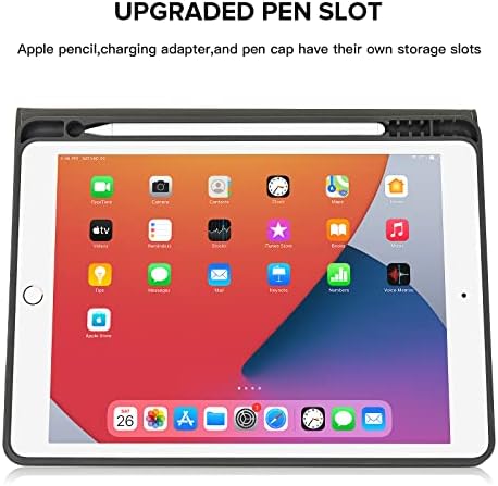 Калъф RUBAN за iPad 9-ти / 8-ви / 7-мо поколение (2021/2020/2019) 10,2 инча - Бизнес-калъф от висококачествена