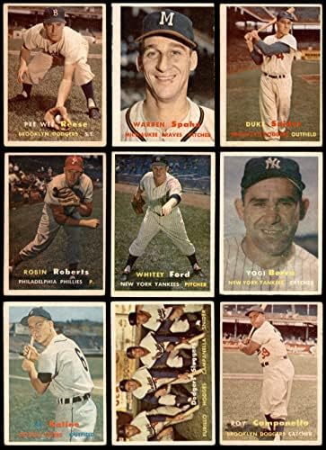 1957 Topps Бейзболен, определени с ниски номер (Baseball Set) GD+