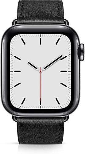 Съвместим с джапанки Apple Watch 38 мм 40 мм 41 мм за Apple Watch Band Leather Series 7 6 SE 5 4 3 2 1 Men калъф Pierre Здрав