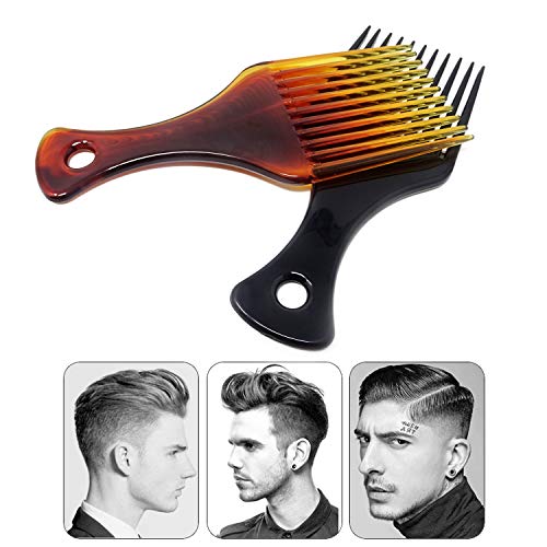 Honbay 2 бр. инструменти за стайлинг на коса, пластмасови гребени за коса, поднимающие коси, за дълги, за гъста, къдрава и