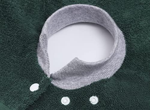 Лигавник от MATZO - Пълно покритие, Ультрапоглощающее Памучни Махровое кърпа, Застегивающееся на лигавник с Удобна оребрена