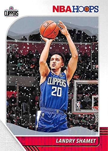 2019-20 Панини Хупс Зима 83 Ландри Шамет Търговска картичка баскетболист от НБА Лос Анджелис Клипърс
