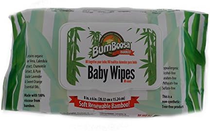 Бамбукови бебешки кърпички Bum Boosa® (960) в опаковка от 12 броя