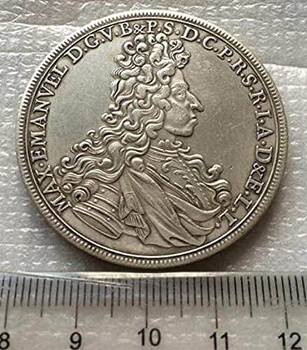 1694 Немски Монети, Покрити с Мед, Сребърни монети, монети, Каменни Занаяти Колекция от монети Възпоменателна