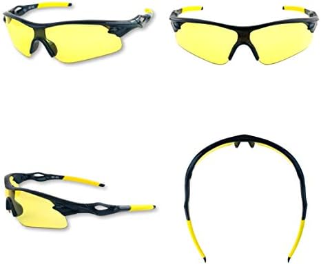 iLumen8 най-ДОБРИТЕ слънчеви Очила За стрелба с UV Blacklight Yellow Vision Safety Защита на очите